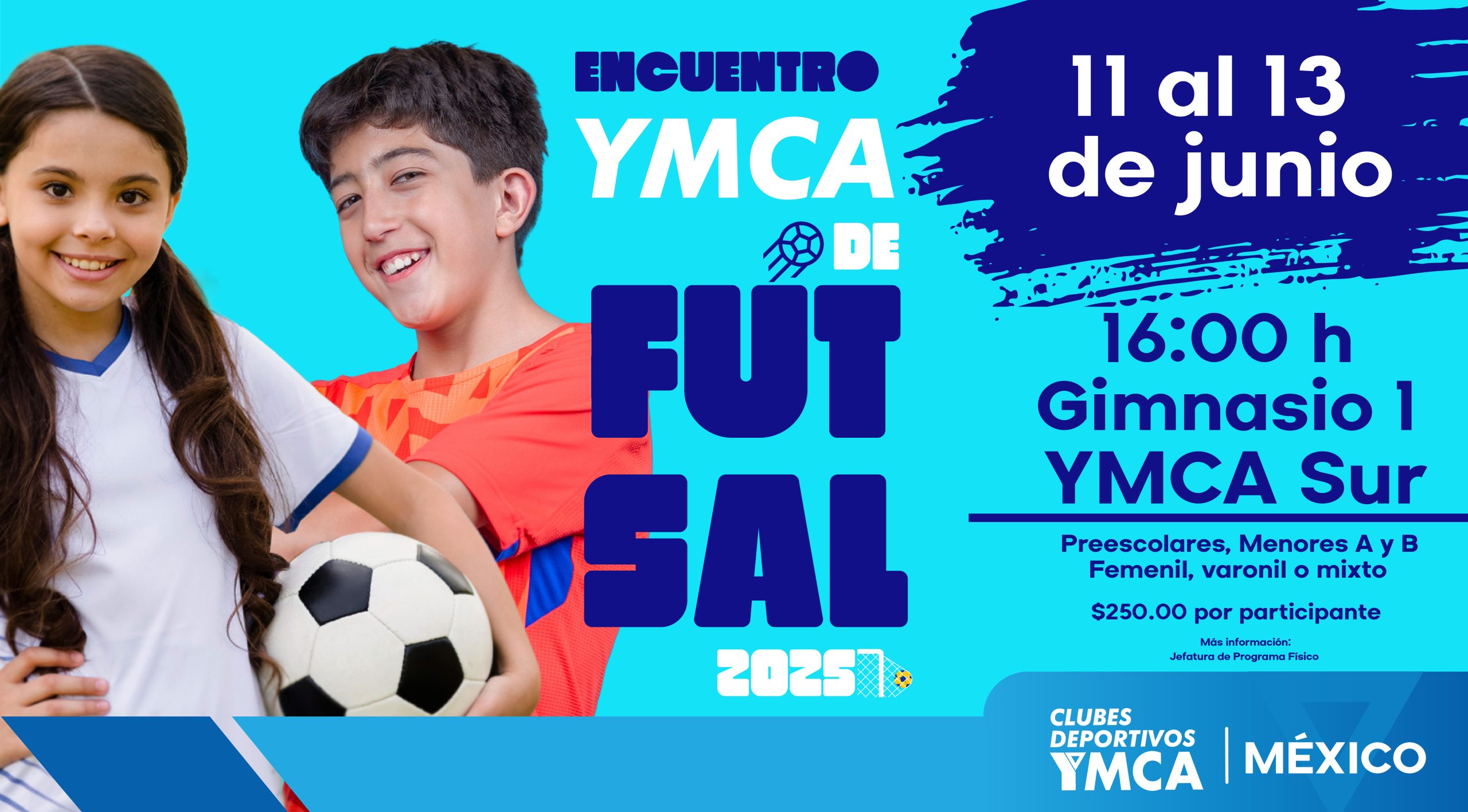 Banner Encuentro YMCA Futsal 2025